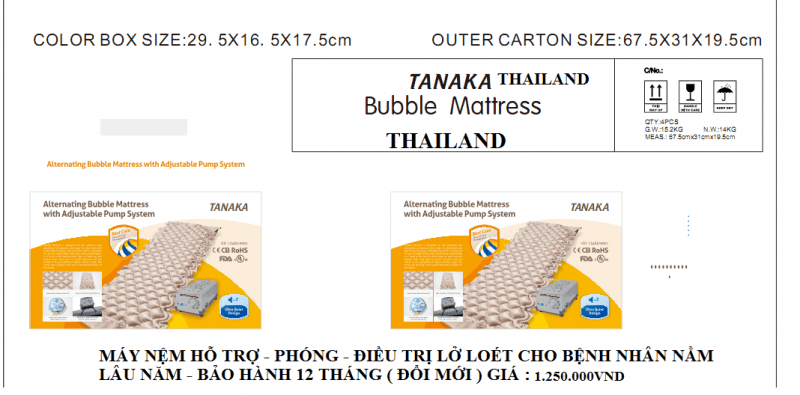 Trang thiết bị và dụng cụ y tế Thành Thái